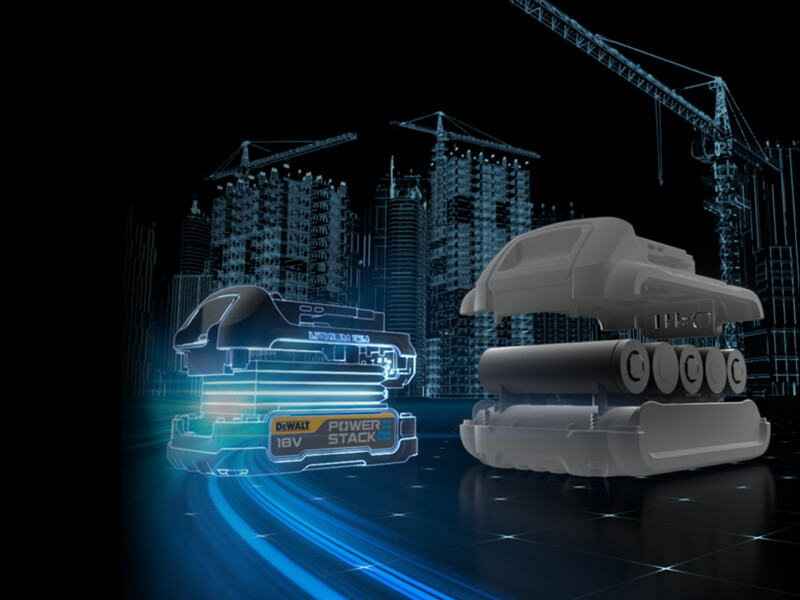 POWERSTACK™ Lithium-ion Pouches Technology vs DCB183 Battery Cylinder Cells Technology